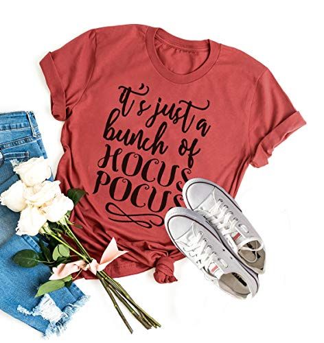 Hocus Pocus Halloween Shirts for Women Fall Tee Shirt Classic Halloween Movie Tops Tuwbue Classic Halloween Movies, Halloween Shirts For Women, Fall Tee Shirts, Hocus Pocus Shirt, Hocus Pocus Halloween, Classic Halloween, Halloween Movie, Sisters Funny, Fall Tee