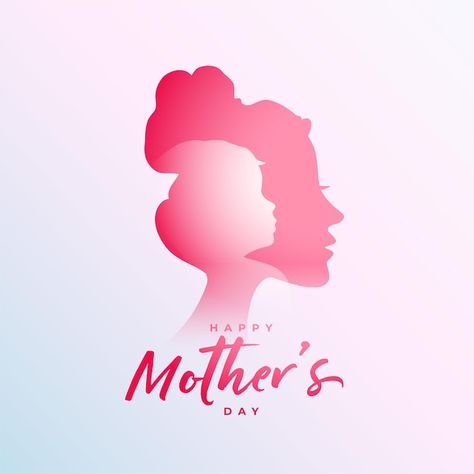 Free vector mom face with child shade mo... | Free Vector #Freepik #freevector Mother's Day Card Design, Comic Text, Glowing Background, Happy New Year 2018, Bokeh Background, Neon Fashion, Mother's Day Card, Lens Flare, Alphabet And Numbers