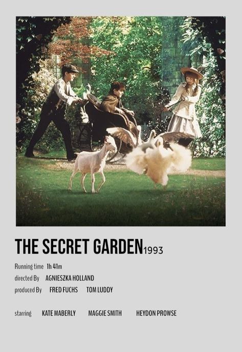 The Secret Garden Movie 1993, The Secret Garden Movie Poster, The Secret Garden Poster, The Secret Garden Movie, Secret Garden Movie, Comedy Movies To Watch, Secret Of Moonacre, Movie Recs, 90s Films