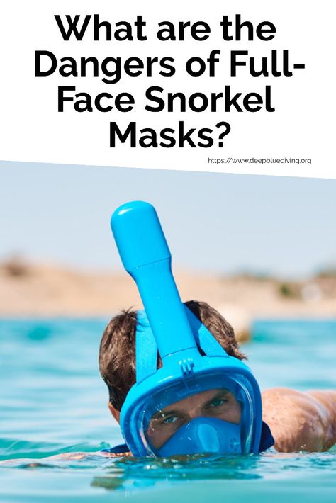 Read on to find out how a full-face snorkel mask is different from a regular one and what additional dangers it may present. https://www.deepbluediving.org/dangers-of-full-face-snorkel-masks/ #snorkeling #snorkelmask #fullfacemask Snorkeling Pictures, Full Face Snorkel Mask, Dive Mask, Mask Pictures, Best Snorkeling, Scuba Diving Gear, Best Scuba Diving, Snorkel Mask, Snorkels