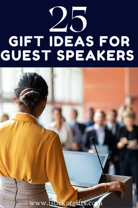 gift ideas for guest speakers and conference speakers, best gift ideas for guest speakers Welcome Basket For Guest Speaker, Tokens Of Appreciation Ideas, Preacher Gifts, Alumni Homecoming, 25 Gift Ideas, Womens Conference, Pioneer Gifts, Small Speakers, Executive Gifts