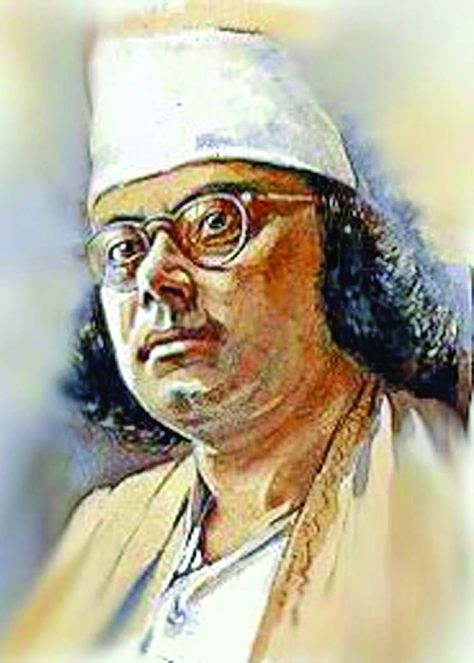 Kazi Nazrul Islam, Road Crossing, Devotional Songs, New Roads, Indian Army, Folk Song, Portrait Tattoo, The Year, Historical Figures