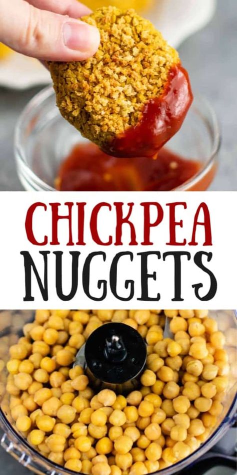 Chickpea Veggie Nuggets, Vegan Chickpea Nuggets, Chickpea Batter Recipe, Vegetarian Nuggets Recipe, Vegan Nuggets Recipe, Baby Chickpea Recipes, Chickpea Recipes For Babies, Chickpeas Nuggets, Vegetarian Chicken Nuggets