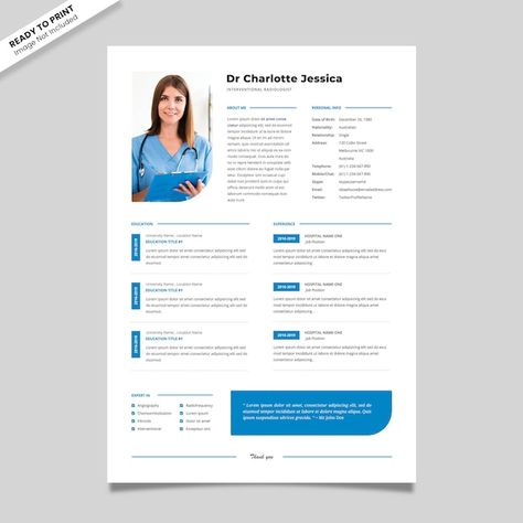 Doctor resume template | Premium Psd #Freepik #psd #modern-resume #resume #modern-cv #professional-resume Cv Professional, Modern Cv, Modern Resume, Psd Icon, Professional Resume, Resume Template, Vector Photo, Graphic Resources, Social Media