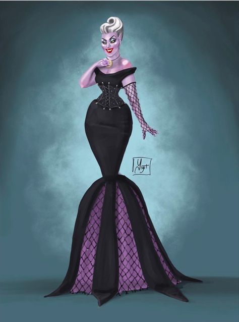 Yigit Ozcakmak Disney Villainess Collection: Ursula Steampunk Ursula, Disney Cosplay Ideas, Ursula Cosplay, Ursula Costume, Disney Princess Villains, Disney Characters Costumes, Disney Costume, Villain Costumes, Character Costume