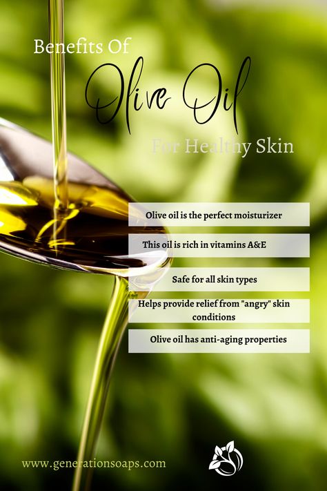 Soaps made with olive oil are not only mild and gentle cleansers for your skin, but make a bar of soap the perfect skin moisturizer. Olive oil can help moisturize your skin for a healthy glow. This remarkable oil will also help to naturally soften your skin and helps protect your skin against moisture loss. #naturalsoaps #soaps #herbalsoaps #healthyskin #oliveoilsoap #moisturizingsoap #wisconsinsoap #naturalingredients #naturalskincare #essentialoils Make A Bar, Olive Oil Skin, Beautiful Skin Care, Bar Of Soap, Love Oil, Olive Oil Soap, Natural Skin Care Routine, Skin Benefits, Gentle Cleanser