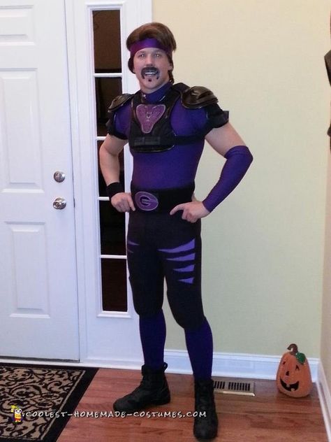 So I decided to be White Goodman from the movie 'Dodgeball: A True Underdog Story' for Halloween. I thought it would be funny. Creating the White Goodman C Dodgeball Costume, Movie Couples Costumes, Movie Fancy Dress, Party 2023, Clever Halloween Costumes, Halloween Express, Costumes For Teens, Homemade Costumes, Movies Outfit