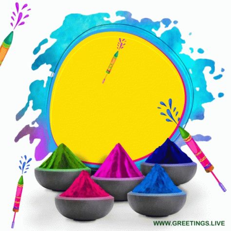 Holi Happy Holi GIF - Holi HappyHoli - Discover & Share GIFs Holi Festival Wishes, Happy Holi Gif, Images For Drawing, Holi Gif, Holi Wallpaper, Happy Holi Wallpaper, Holi Happy, Holi Wishes Images, Anniversary Wishes For Couple