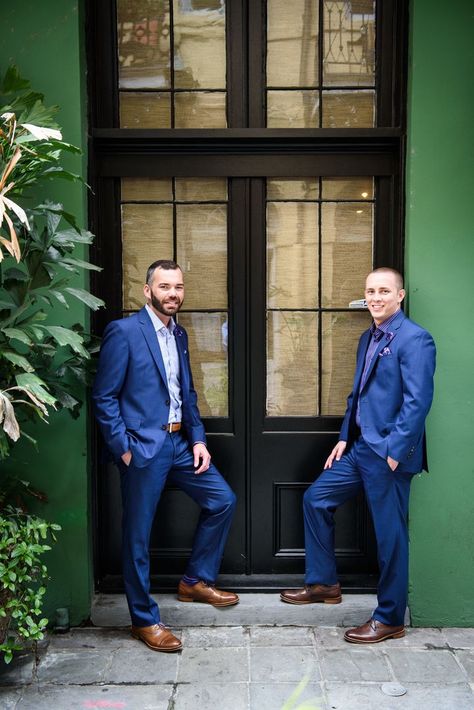 This New Orleans Courthouse Wedding Is ... Labrador Mix, Navy Blue Suit, Courthouse Wedding, Big Easy, Marriage Ceremony, Big Wedding, We Fall In Love, Blue Suit, Low Key