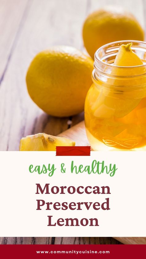 Moroccan Preserved Lemons: Zesty & Fermented | Experience the vibrant taste of Moroccan cuisine! Explore the magic of preserved lemons in your cooking adventures. Try our Moroccan Preserved Lemon recipe now! #HealthyRecipes #EasyCooking #Fermenting Fermented Lemons, Preserving Lemons, Lemon Recipe, Preserved Lemon, Preserved Lemons, Lemon Recipes, Fermenting, Winter Food, Easy Cooking