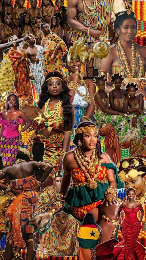 Banana Island Nigeria, Ghana Culture Aesthetic, Kente Photoshoot, Ghanaian Aesthetic, Afrocentric Aesthetic, Ghana Aesthetic, Ghana Clothes, Ghanaian Culture, Ghana Culture