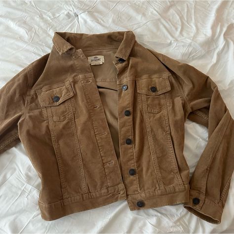 Never Worn Western Jacket Women, Corduroy Jacket Outfit, Brown Jean Jacket, Brown Corduroy Jacket, Ideal Wardrobe, Wardrobe Wishlist, Western Jacket, 2024 Christmas, Brown Jacket