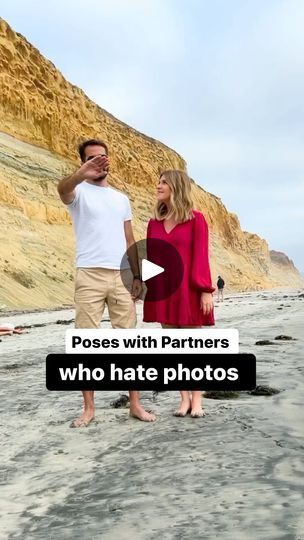 Pose Ideas For Couples, 50k Views, Foto Tips, Ideas For Couples, Cute Couple Poses, Camera Hacks, Beach Poses, Your Boyfriend, Pose Ideas