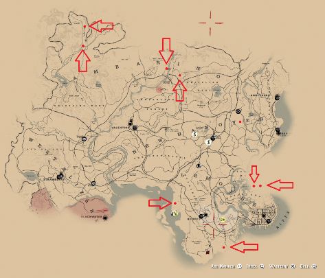 Graves in Red Dead Redemption 2 - Red Dead Redemption 2 Guide | gamepressure.com Rdr2 Map Locations, Rdr2 Tips, Rdr2 Map, Arthur Morgan Wallpaper Rdr2, Arthur Morgan Wallpaper, Rose Scott, Rdr2 Online, Van Horn, Red Redemption 2