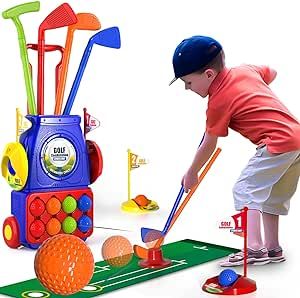 Golf Toys, Outdoor Toys For Toddlers, Toddler Boy Toys, Golf Theme, Golf Set, Kids Golf, Boys Toys, Indoor Toys, Activity Toys