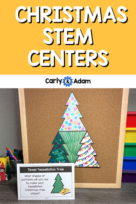 Engaging Christmas STEM activities and challenges featuring holiday-themed projects like Candy Cane Coding, Gingerbread Glyphs, and Cocoa Cup Catapults. Ideal for classrooms, homeschooling, or holiday events, this hands-on learning experience combines festive fun with problem-solving and engineering skills development. Holiday Steam Activities For Kids, Christmas Activities Elementary School, Christmas Classroom Activities 3rd Grade, Homeschool Stem Activities, Christmas Activities For Classroom, Christmas Library Activities, Math Winter Activities, Christmas Stem Activities For Kids, Christmas Elementary School