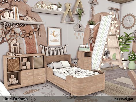 Sims 4 Nordic Cc, Sims 4 Cc Playroom, Toddler Bed Sims 4 Cc, Sims Toddler Room, Infant Furniture Cc Sims 4, Sims Kids Room, Sims 4 Infant Furniture, Sims 4 Toddler Bed Cc, Sims 4 Cc Kids Bedroom