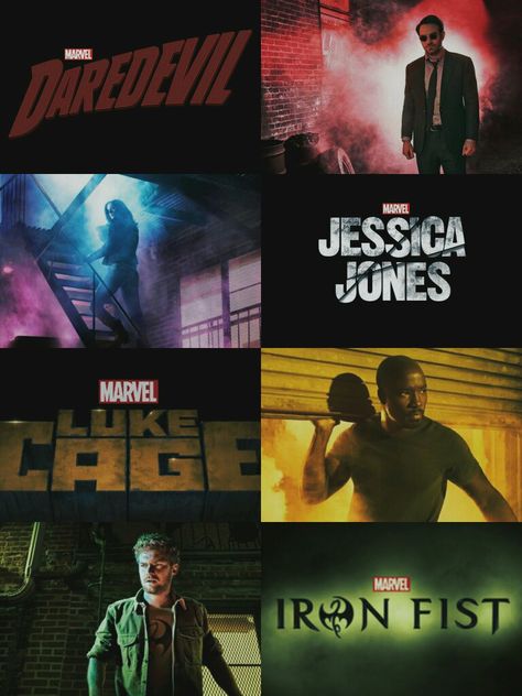 The Defenders. Daredevil/Matt Murdock, Jessica Jones, Luke Cage, and Iron Fist/Danny Rand unite to defend New York. Marvel. Netflix. Luke Cage Wallpaper, The Defenders Marvel, Marvel Defenders, Danny Rand, Daredevil Matt Murdock, Defenders Marvel, The Defenders, Marvel Netflix, Matt Murdock