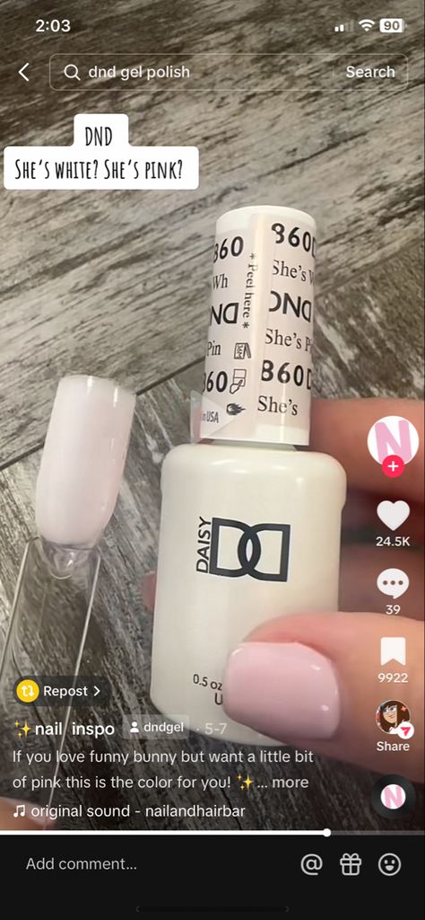 Dnd Sparkle Gel Polish Colors, Milky Pink Nails Gel Dnd, Dnd Neutral Nails, Dnd Milky Pink Polish, Dnd Pearly Pink, Dnd Sheer Collection 2023, Dnd Milky White Polish, Dnd Gel Polish Colors Winter 2023, Dnd Winter Nail Colors