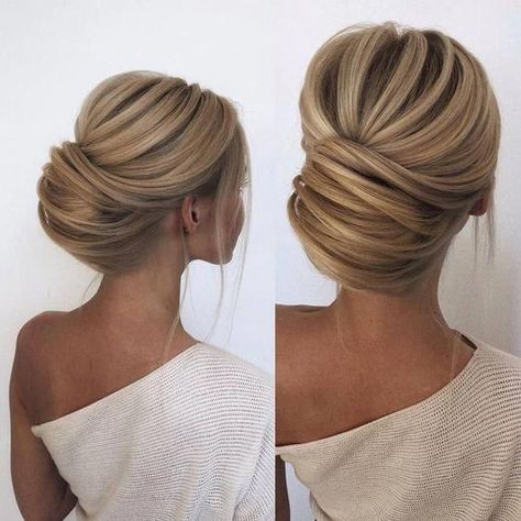 Hairstyle Bridesmaid, Chignon Wedding, Bride Updo, Vlasové Trendy, Bridal Hair Updo, Dance Hairstyles, Wedding Hair Inspiration, Low Bun, Short Wedding Hair