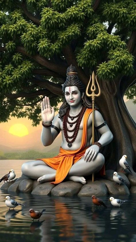 Shiv Pic, Bhakti Photo, Mahadev Images, Durgamma Photos, साईं बाबा, Full Hd Wallpaper Download, Lord Shiv, Buddhist Art Drawing, Cute Owls Wallpaper