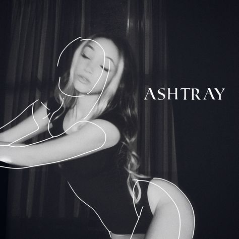 Album cover for Nev’s single ‘ASHTRAY’ on spotify/applemusic etc. Album cover art aesthetic photo Single Cover Art Ideas, Album Cover Worthy Photos, Female Artist Album Covers, Cover Art Aesthetic, Teaser Video, Dark Love, Bonnie Bennett, True Romance, Design Cover