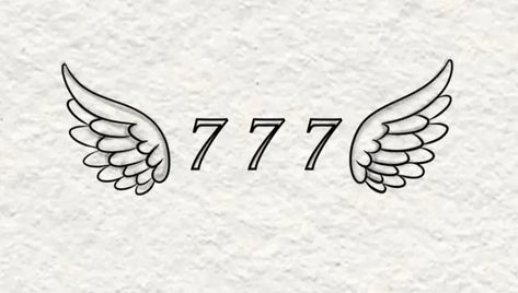 777 Tattoo Stencil, 777 Tattoo Men, 777 Tattoo Ideas, Bro Tattoos, Bird Silhouette Tattoos, Shen Long Tattoo, 777 Tattoo, Bicep Tattoo Men, Basic Tattoos