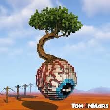 I ❤️ Minecraft on Instagram: "Eyeball tree! Survival friendly! Credit: TomOnMars #minecraft #minecraftbuilds #minecraftmemes" Minecraft Big Builds, Minecraft Samurai, Minecraft Science, Fantasy Minecraft, Thanks For Supporting Me, Minecraft Tree, Build Minecraft, Minecraft Mansion, Minecraft Things