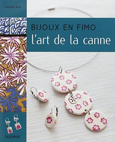 Bijoux en Fimo, l'art de la cane de Mathilde Brun http://www.amazon.fr/dp/2215102675/ref=cm_sw_r_pi_dp_IvW7ub01K06RZ Polymer Clay Books, Clay Canes, Polymer Clay Canes, Cadeau Diy, Polymer Clay Ideas, Clay Ideas, Polymer Clay, Mango, Enamel Pins