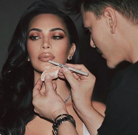 Makeup Artist Career, Artist Muse, Mario Dedivanovic, Makeup Artist Branding, Makeup Contouring, Kardashian Makeup, Kim Kardashian Makeup, Makeup By Mario, Kim Kardashian West