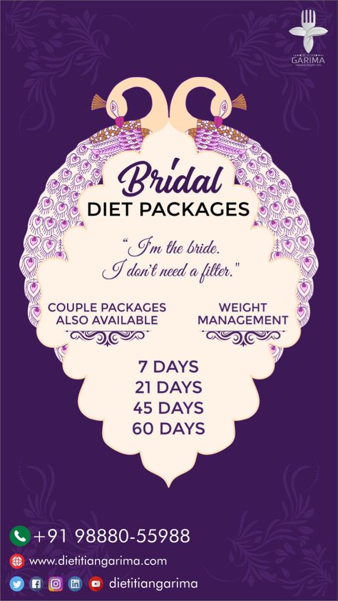 Nutrition Business, Bridal Packages, Diet Plans, Diet Plan, Nutrition, Diet, Packaging, How To Plan, Quick Saves