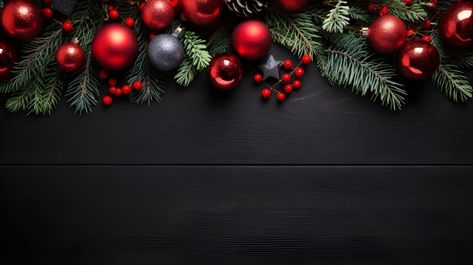 Photo beautiful christmas banner backgro... | Premium Photo #Freepik #photo Christmas Banner Wallpaper, Christmas Banner Background, Merry Christmas Status, Background For Christmas, Christmas Status, Wood Banner, Celebration Images, Christmas Banner, Banner Images