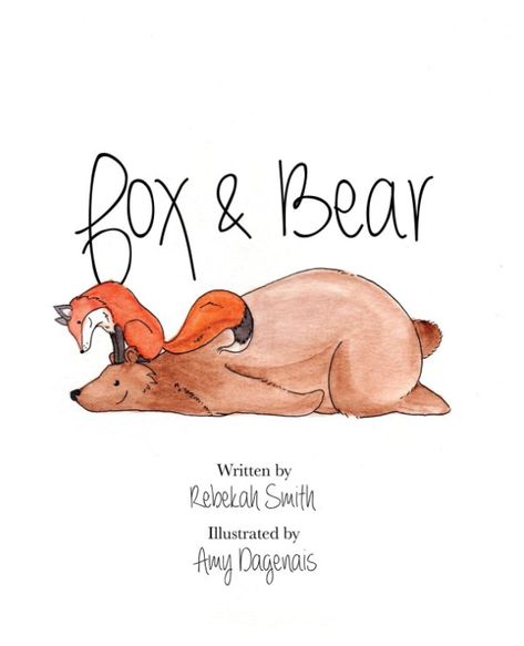 Fox and Bear by Rebekah Smith | Blurb Books UK Fox And Bear, Wedding Drawing, Bear Drawing, An Unexpected Journey, Fox Illustration, Give Hope, New Friendship, Bear Art, Animated Drawings