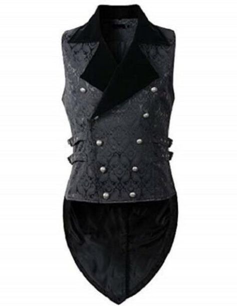 Velvet Vest Mens, Mens Steampunk Vest, Men Vest Outfits, Mens Steampunk, Steampunk Vest, Mens Fashion Dressy, Men's Vests, Vest Waistcoat, Gothic Steampunk