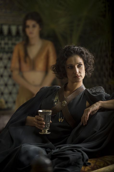 Ellaria Sand | Game of Thrones, 5x09, “The Dance of Dragons” Ellaria Sand, Ramsey Bolton, Indira Varma, Game Of Thrones Instagram, Eddard Stark, Sand Game, Game Of Thrones Tv, Got Characters, Cersei Lannister