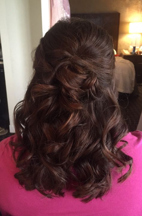 Mother Of The Bride Hairdos, Mother Of The Groom Hairstyles, Rambut Brunette, Bridesmaid Hair Long, Mother Of The Bride Hair, Bridal Hair Inspiration, Hairdo Wedding, Mom Hairstyles, Bride Hair