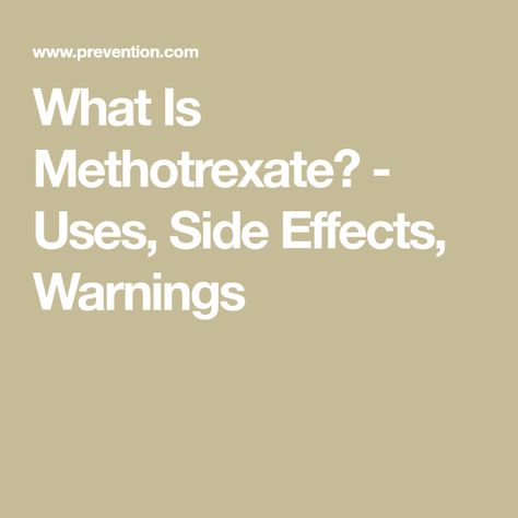 What Is Methotrexate? - Uses, Side Effects, Warnings Methotrexate Side Effects, Decrease Appetite, Pregnancy Progression, Ectopic Pregnancy, Fallopian Tubes, Types Of Cancers, Chronic Condition, Pharmacology, Health Conditions