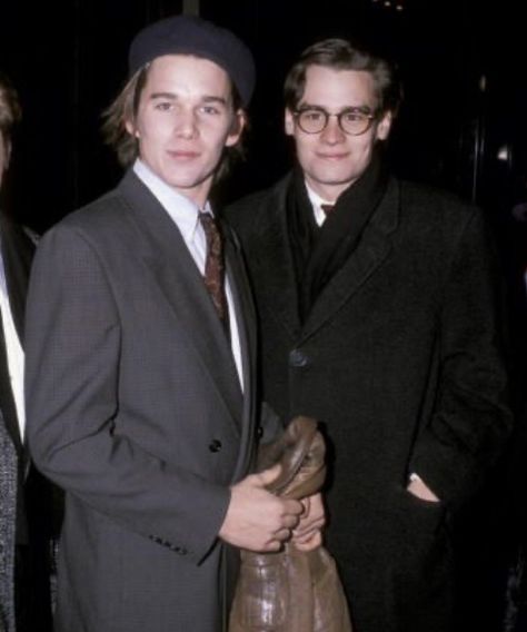 Ethan Hawke Robert Sean Leonard, Ethan Hawke Aesthetic, Robert Sean Leonard And Ethan Hawke, Dead Poets Society Behind The Scenes, Ethan Hawke Dead Poets Society, Ethan Hawke And Robert Sean Leonard, Dps Quotes, Cory And Topanga, Robert Sean Leonard