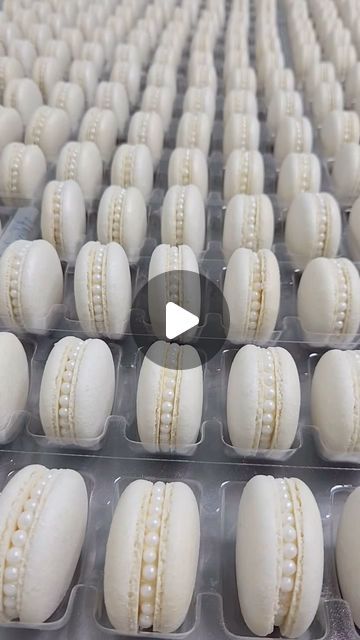 Carousel Macarons on Instagram: "Guess how many pearls we used to make 400 hundred pearl macarons?🤔 #nationwidedelivery" Pearl Macarons, Carousel, Macarons, How Many, On Instagram, Instagram