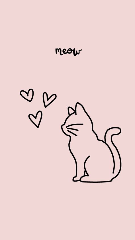 Free Cat wallpaper Cat Home Screen Wallpaper, Cat Mom Wallpaper, Cute Baking, Psychology Quotes, Preppy Wallpaper, Free Cats, Free Cat, Cat Aesthetic, Cat Wallpaper