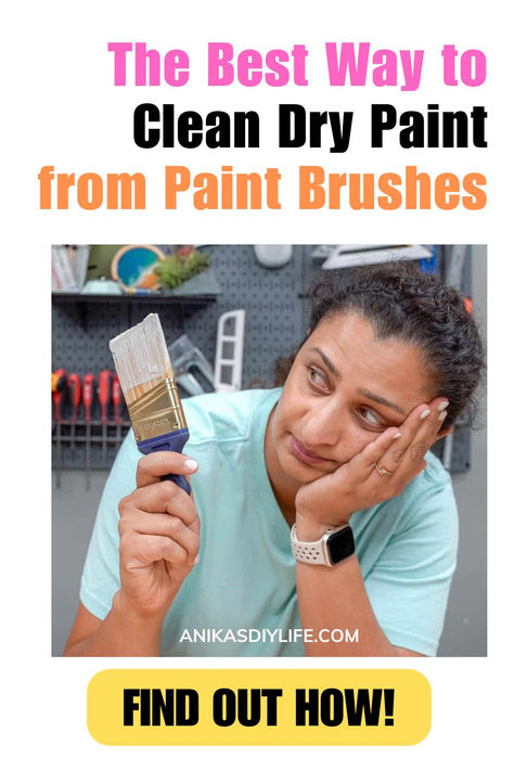 I tested seven methods and found the easiest and best way to clean dried paint brushes. This technique can clean a completely dried paintbrush in 2-3 hours. Cleaning Paint Brushes, Green Laundry, Outdoor Diy Projects, Non Toxic Paint, Beginner Woodworking Projects, Wood Working For Beginners, Diy Tutorials, Diy Life, Woodworking Projects Diy