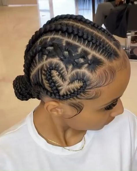 Cornrows Braids For Black Women, Hairstyles Quick, Natural Braided Hairstyles, Hairstyles Natural Hair, Hairstyles Pictures, Big Box Braids Hairstyles, Feed In Braids Hairstyles, Box Braids Hairstyles For Black Women, Cute Braided Hairstyles