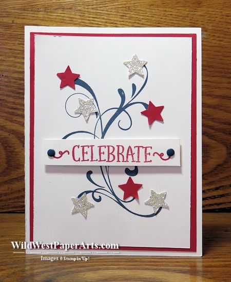 Celebrate Glitter at WildWestPaperArts.com 4th Of July Handmade Cards, 4th Of July Cards Handmade, Fireworks Day, 4th Of July Cards, Independence Day Card, Patriotic Cards, Hold Your Horses, Mens Cards, New Things To Try