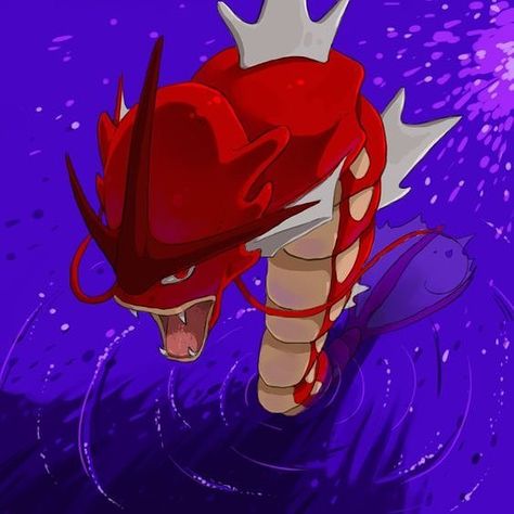 4,068 Likes, 63 Comments - Saburo90 (@pokemon.fan.art) on Instagram: “Favorite shiny Pokémon?/Cual es tu Pokémon shiny favorito?  I remember the first time I reached the…” Gyarados Art, Red Gyarados, Pokemon First Generation, Shiny Gyarados, Shiny Pokémon, Pokemon Tattoo, Pokemon Pins, Pokemon Red, Shiny Pokemon