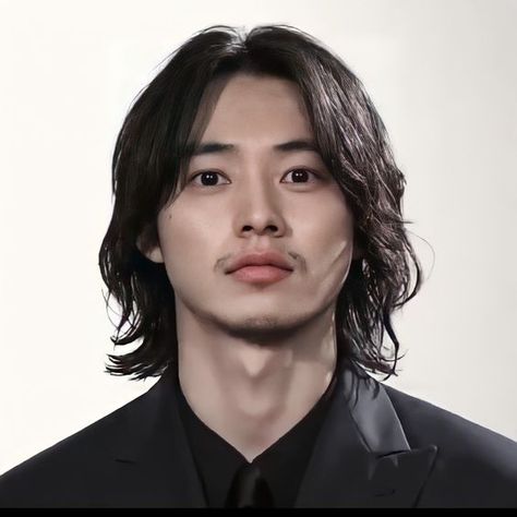 Korean hairstyles 21 ideas for long-haired men - mens-talk.online Wolfcut Men Long Hair Curly, Japanese Male Haircut, Japanese Men Hairstyle Long, Mens Medium Length Hairstyles Asian, Man Long Haircut, Mens Hairstyles Medium Long, Long Hair Men Style Asian, Asian Men Hairstyle Medium Long Hair, Long Hair Asian Men