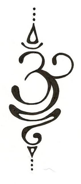 Symbol Sister Tattoo Designs - Bing Images Sister Symbols, Meaningful Symbol Tattoos, Sister Tattoo Designs, Tatuagem Masculina Pequena, Sanskrit Tattoo, Yoga Tattoos, 13 Tattoos, Female Tattoos, Om Tattoo