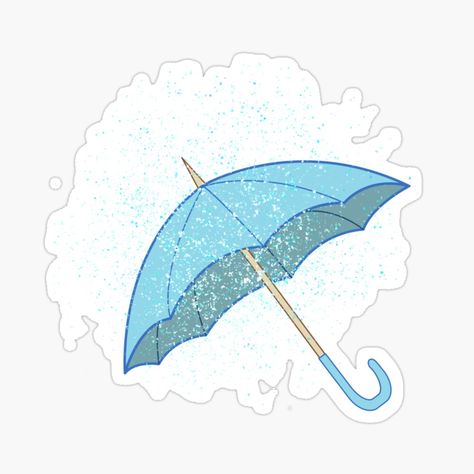 Get my art printed on awesome products. Support me at Redbubble #RBandME: https://www.redbubble.com/i/sticker/Umbrella-by-Moonlight-Art/89831803.EJUG5?asc=u Umbrella Sticker, Cute Umbrella, Moonlight Art, Umbrella Design, Cute Umbrellas, Umbrella Designs, Sticker Cute, Simple Stories, A Rainy Day