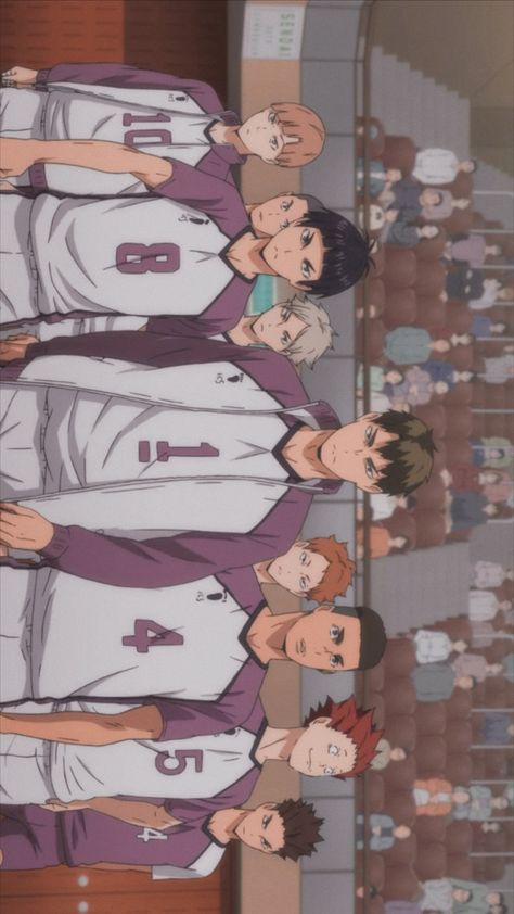 Haikyuu All Teams, Haikyuu Season 3, Haikyuu Pictures, Haikyuu Ushijima, Haikyuu Season 1, Ushijima Wakatoshi, Wallpaper For Pc, Scene Wallpaper, Haikyuu Kageyama