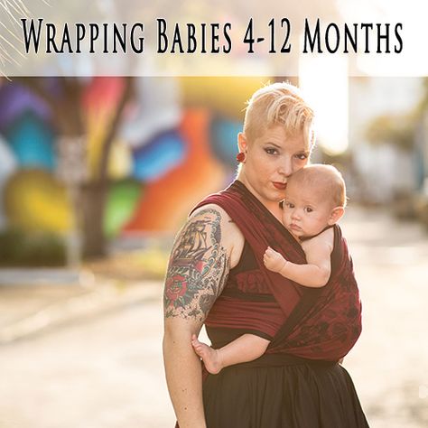 Woven Wrap Carries by Age - Wrap Your Baby Moby Wrap Holds, Woven Wrap Carries, Baby Wearing Diy, Diy Baby Wrap, Baby Wearing Wrap, Baby Wrapping, Sling Wrap, 4 Month Old Baby, Baby Slings