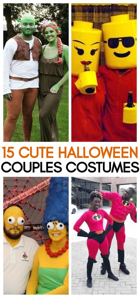 Creative Diy Couples Costumes, Funny Costume Ideas For Couples, Epic Halloween Costumes Couples, Cute Couples Costumes For Halloween, Fun Couples Costumes, Unique Couples Halloween Costume Ideas, Couples Costumes Diy, Creative Halloween Costumes For Couples, Creative Couples Costumes